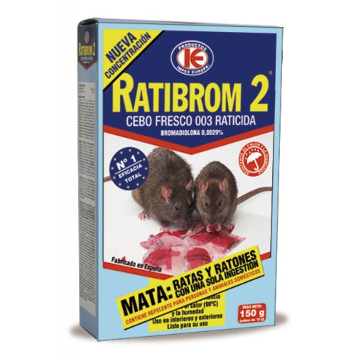 RATICIDA CEBO FRESCO - 150 G