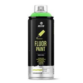 PINTURA AEROSOL VERDE FLUOR - 400 ML
