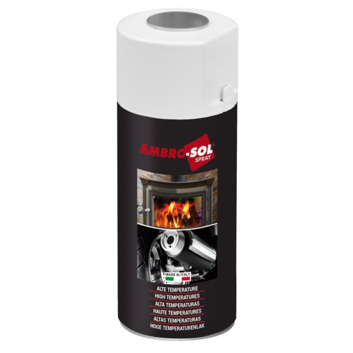 PINTURA SPRAY ANTICALORICA NEGRO MATE