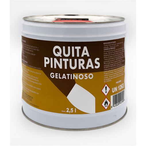 QUITAPINTURAS GEL S/DICLORO - 2,5 L