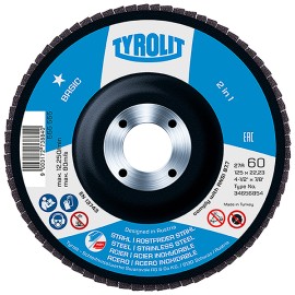 DISCO LAMINAS ZA-80 Q-B - 125X22 MM