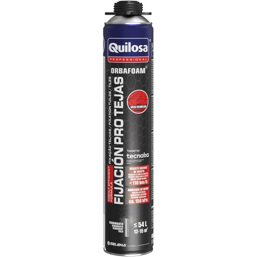 ESPUMA POLIURET TEJAS ROJA PIS - 650 ML