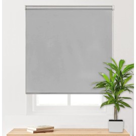 CORTINA ENROLLABLE SUNSHI GRIS - 100X190 CM