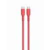 CABLE CONEXION SILICONE USB C / USB C 60W