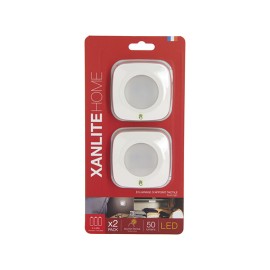 JUEGO 2 LUCES DE ACENTO TACTILES 50 LUMENES