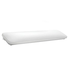 PLAFON PANTALLA LED ALUMINIO 3CCT 70 CM 24W 2500LM