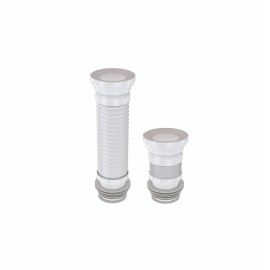 MANGUITO INODORO ELASTICO REFUERZO INOX - 260-550MM