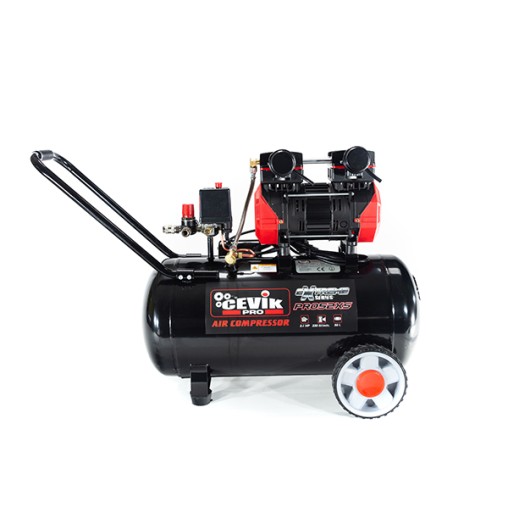 COMPRESOR SILENCIO 2HP S/ACEIT 8 BAR - 50 L