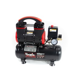 COMPRESOR SILENCIO 1HP S/ACEIT 8 BAR - 6 L
