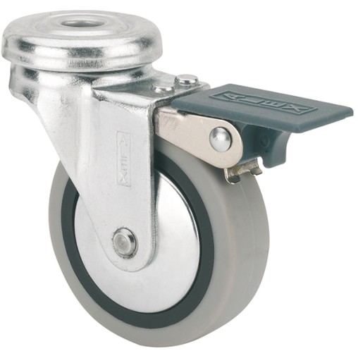 RUEDA TWIN LEX POLIAMIX-GOMA - 40 MM