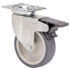 RUEDA FIJA TWIN LEX POLIAMIX-GOMA - 80 MM