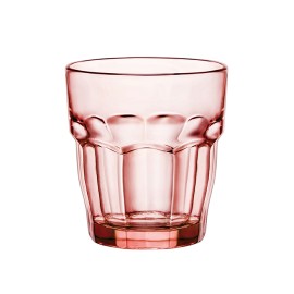 VASO AGUA NARANJA ROCK BAR PACK 6 - 27 CL