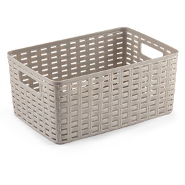 CESTA MULTIUSO 6 L MARRON CL - 29X20 CM