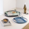 BANDEJAS FLAP GLACIAL SET-4 - 42X42X3 CM