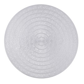 MANTEL INDIVIDUAL PLATA BUCLE HABITAT - 38 CM