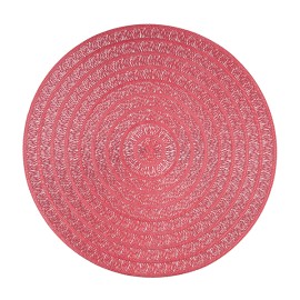 MANTEL INDIVIDUAL ROJO BUCLE HABITAT - 38 CM