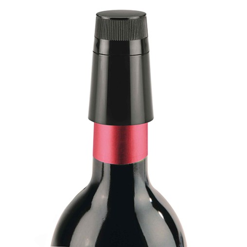 TAPON VINO PLASTICO NEGRO