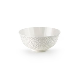 BOL CERAMICA JARDIN WHITE - 16X7,3 CM