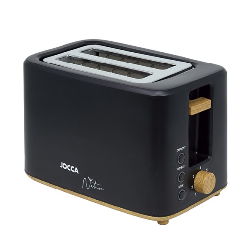 TOSTADOR 2 RANURAS NATURE NEGRO - 700 W