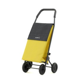 CARRO COMPRA 4R GROSS DENIM MOSTAZA NEGRO - 45 L