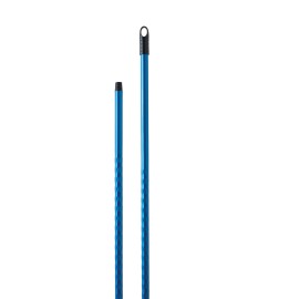 PALO ESCOBA ANTIDESLIZANTE AZUL - 140 CM