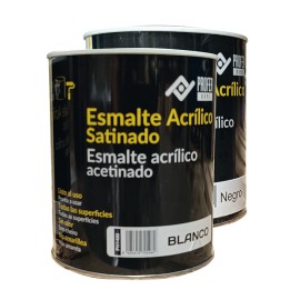 ESMALTE ACRILICO SATINADO BLANCO - 750 ML