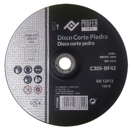 (25 u.) DISCO C PIEDRA PRO