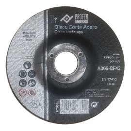 DISCO C ACERO BOMBEADO - 115X3 MM