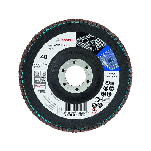 DISCO LAMINAS JG 20 UD G40 X571 - 125 MM
