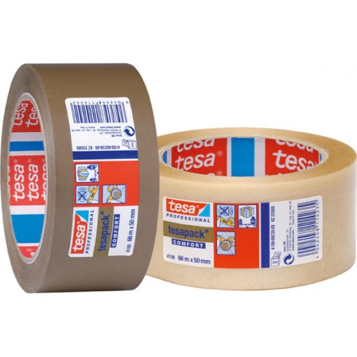 (6 u.) CINTA EMBALAJE PACK PVC TRANSP RUGOS