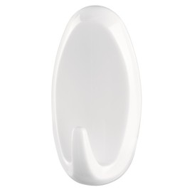 GANCHO L OVAL BLANCO