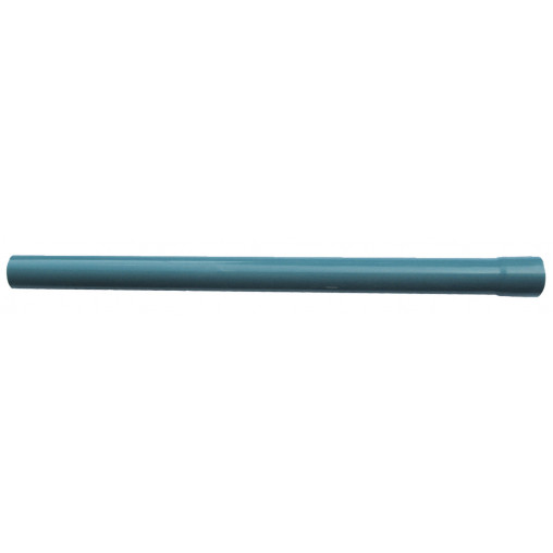 451244-9 Tubo recto de plástico 28 x 465 mm, azul