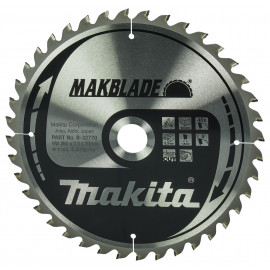 B-32770 Disco sierra circular , Makblade T.C.T, 260 x 30 mm, 40 D