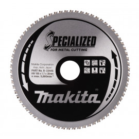 B-33445 Disco sierra circular , Specialized T.C.T, 185 x 30 mm, 70 D