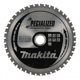 B-63149 Disco sierra circular , Specialized T.C.T, 165 x 20 mm, 42 D