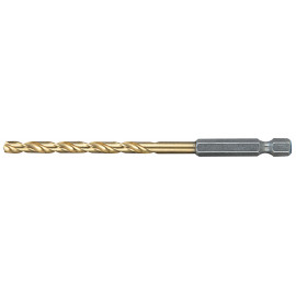 D-15833 Broca de metal HSS-TiN, 10 x 133 mm