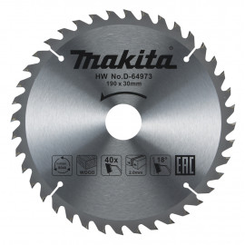 D-64973 Disco sierra circular , Standard T.C.T. 190 x 30 mm, 24 D