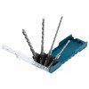 D-74136 Estuche de brocas T.C.T, para SDS-PLUS, 4 pcs