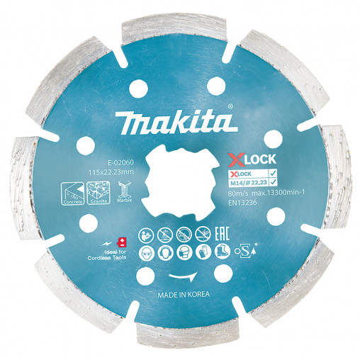 E-02060 Disco de diamante 115 mm, X-LOCK