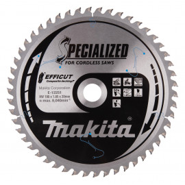 E-12251 Disco sierra circular , Efficut T.C.T, 190 x 20 mm, 50 D