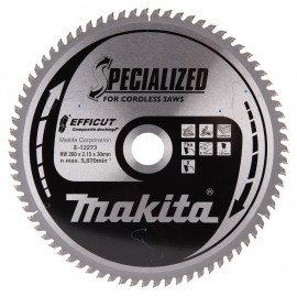 E-12273 Disco sierra circular , Efficut T.C.T, 260 x 30 mm, 75 D