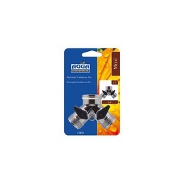 DERIVACION Y ZINC 2SALID.LLAVE - 3/4''