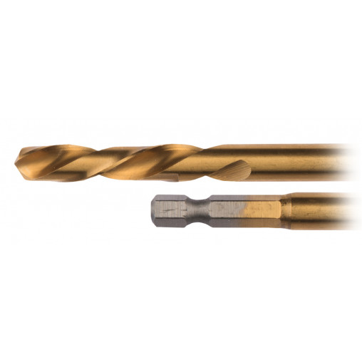 B-50974 Broca de metal HSS-TiN, 6,0 x 80 mm