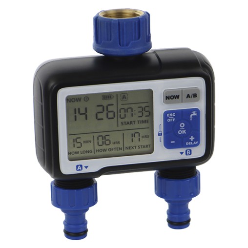 PROGRAMADOR DOBLE SALIDA DIGITAL FULL VISION - 3/4''