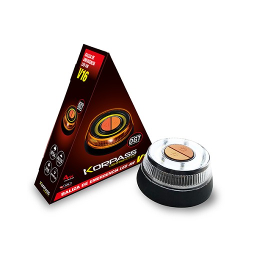 LUZ EMERGENCIA COCHE V16