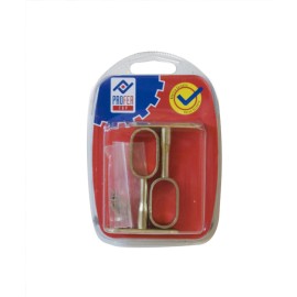 SOPORTE CENTRAL OVAL LATON 2PZ - 30X15 MM