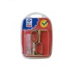 SOPORTE CENTRAL OVAL LATON 2PZ - 30X15 MM