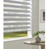 CORTINA ENROLLABLE ZEBRA BLANCO - 150X180 CM