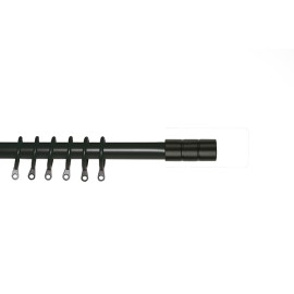 BARRA METAL EXT KIT KANSAS NEGR - 125-245 CM
