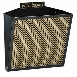 CESTA PUBLICIDAD NEGRA - 305X320X19